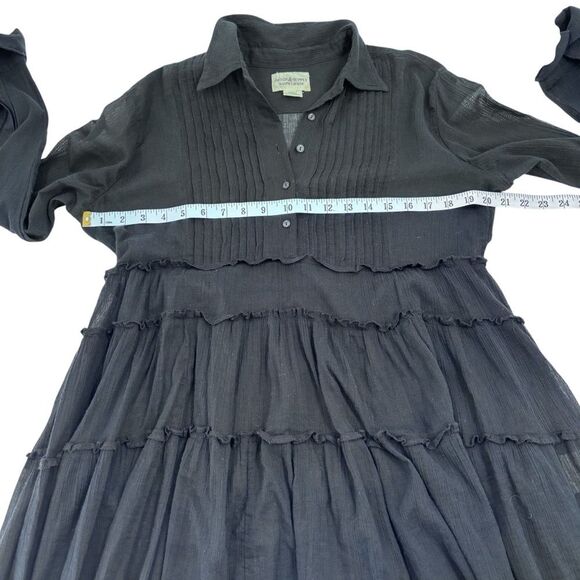 Ralph Lauren Denim & Supply Ralph Lauren Tiered Guaze Tunic Size M Festival - Picture 6 of 10